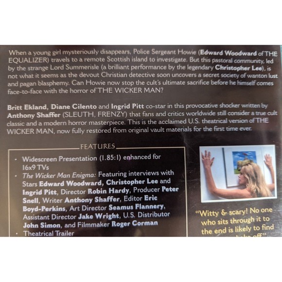 The Wicker Man DVD - Picture 3 of 3